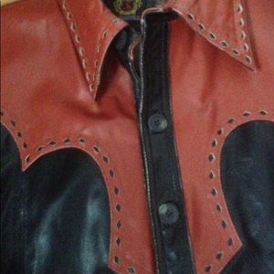 Rockabilly leather jacket